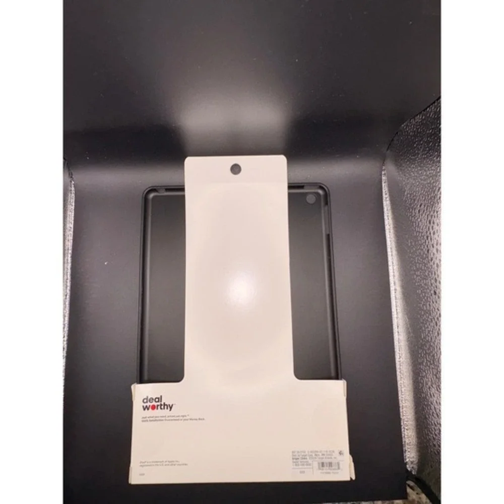 Dealworthy iPad 9th Gen 10.2 inch Tablet Case Black Protective Cover NEW